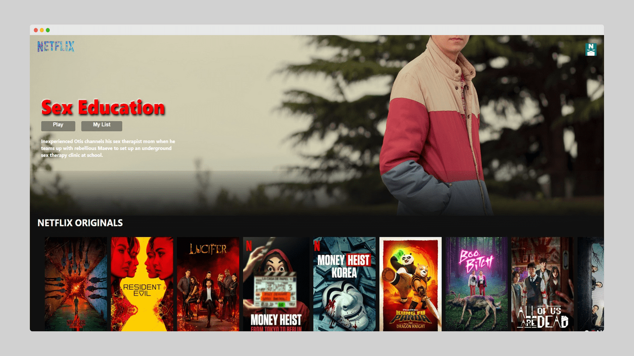 Project poster: Front End Development & Maintenance